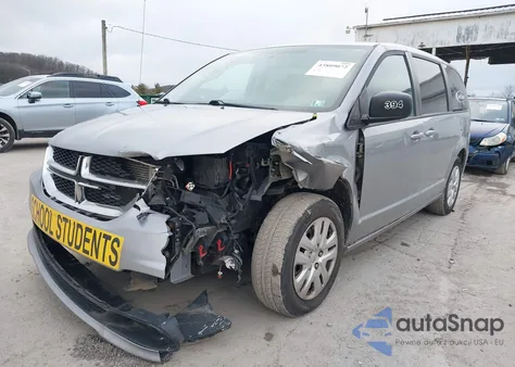 2018 Dodge Grand Caravan Se from USA, damaged, VIN 2C4RDGBG5JR136811